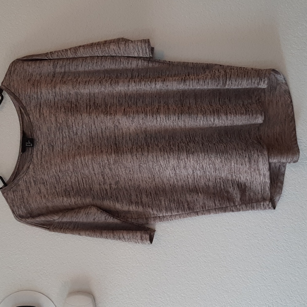 H&M Oversize Metallic Top